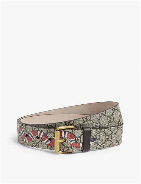 womens gucci snake belt|gucci belt ladies selfridges.